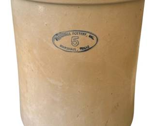 Marshall Pottery 5Gallon Stoneware Crock