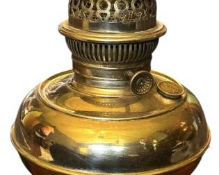 Vintage Rayo Brass Lamp