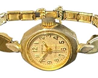 Gold Tone Benrus Ladies Watch