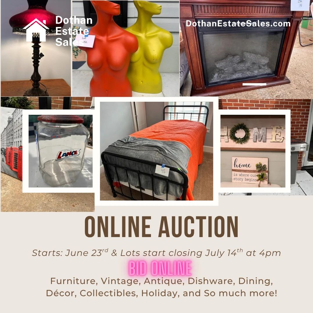 Beige Onsite Auction Real Estate Instagram Post