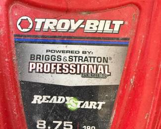 Troy Bilt Pressure Washer