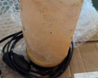 Lot Of 8 Salt Lamps New In Bubble Wrap