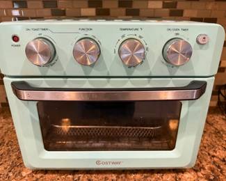 Retro Look Toaster Oven Air Fryer