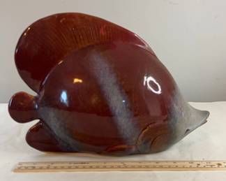 Pottery shape of fish