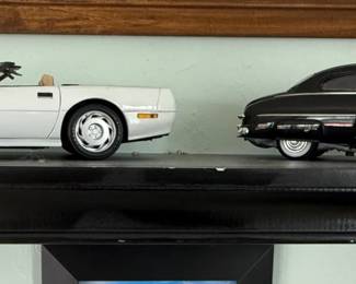 Die Cast Chevy Corvette And 1949 Ford Custom