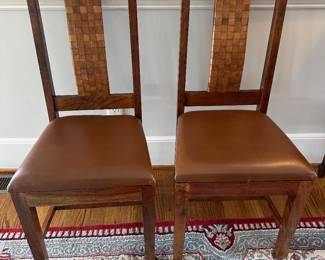 Designer Pair of Chairs 
