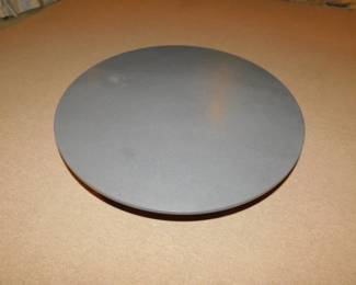 MID CENTURY MODERN FRED KEMP FOR FOUNDERS STONE AND WALNUT HEX BASE COFFEE TABLE