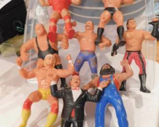 Vintage WWE 7" Figure Set
