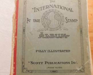 INTERNATIONAL POSTAGE STAMP ALBUM SCOTT PUBLICATION