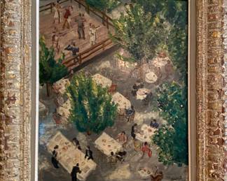  Laszlo Medgyes 1892-1953 Hungary Afternoon Dancing