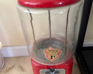 Vintage gumball machine