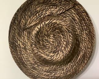 Another straw Vintage hat.