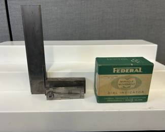 Browne Sharpe Square  Federal A3Q Dial Indicator