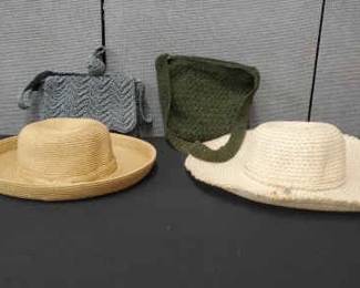Straw Hats And Handbags 