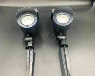 2 LED Solar Yard Lights