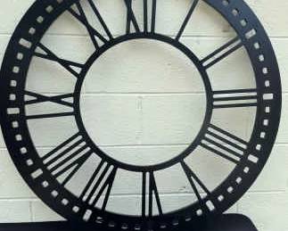 38 Big Clock Wall Hanging
