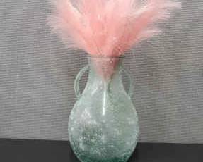 Frosted Seafoam Vase