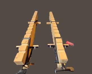 2pair Of Fourway Clamps And Two Pair Of Small Corner Clamps