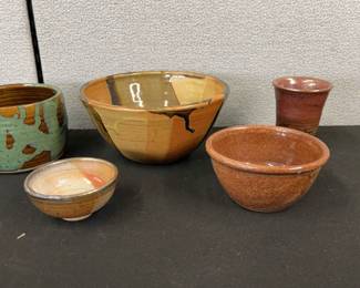 Handcrafted Brown Tableware
