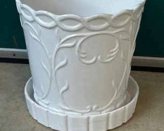 Bright White Planter Tray