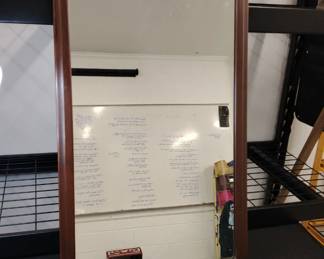 Elegant Wooden Framed Mirror 