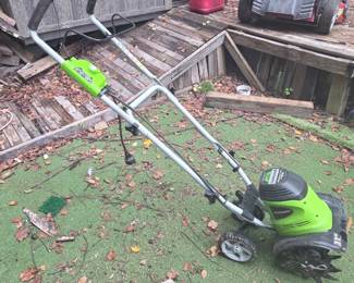 Greenworks 8.5Amp 10inch Corded Electric Cultivator Tiller