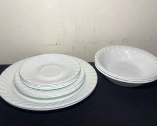 Vintage Set Of CORELLE Corning Dinnerware