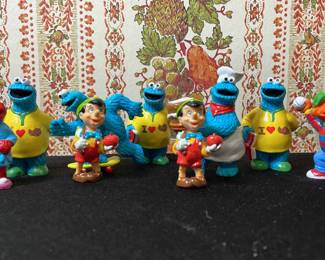 Vintage Sesame Street And more PVC Figurines