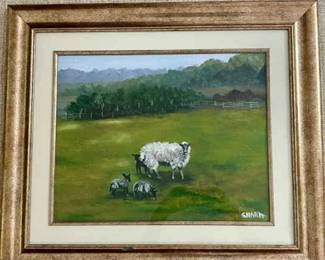 Original Art English Countryside