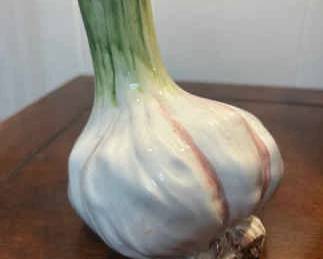 Vintage Vietri Italian Garlic Vase