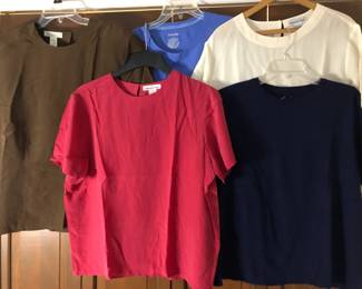 Cotton Silk Tops Lot 3 