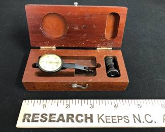 Brown Sharpe Dial Test Indicator In Wooden Box 