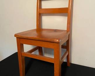 Petite Wooden Chair