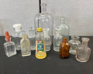 Vintage Glass Bottles