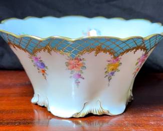Antique Dresden bowl