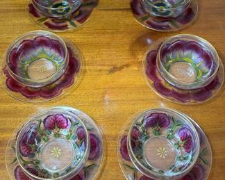 Bohemian Glass Finger Bowls