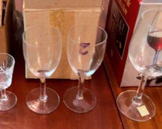 Assorted Drinking Glasses