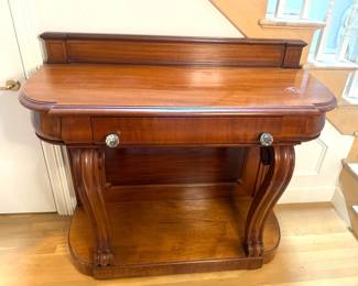 Antique Empire Console Table