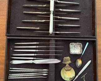 Knives, Capri Bell Salt Cellar