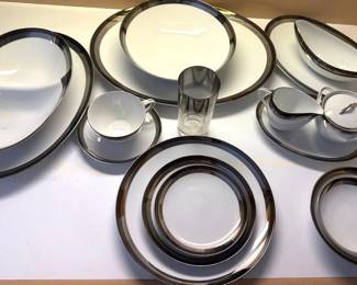 16 Mercury Fade Hiball Glasses Imperial Deluxe Sanyo China, Ondine Pattern