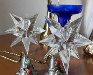 Candle Snuffers, Holders, Vases And Such