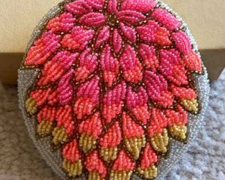 Beaded Coin Purse Hand Made
