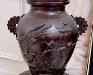 Japanese Bronze Incense Burner