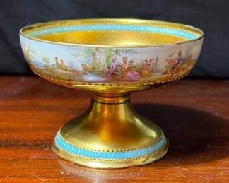 Antique Dresden Sorbet Cup