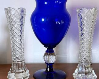 Trio Of Decorative Vases