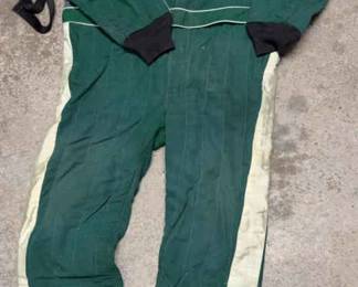 Racing suit, Design 500 Dark GreenBlackwhite