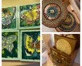 A Collection Of Coaster Sets