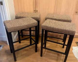 Tempo Institutes Metal Upholstery Bar Stools