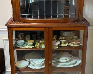 A Pair Of Antique Display Cabinets