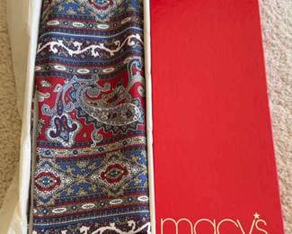 Christian Dior, Silk And Wool Scarf